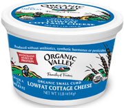 COTTAGE CHEESE,OG,LF,2% - 6 / 16 OZ from Organic Valley