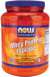 NOW: Whey Protein Isolates Toffe Caramel Fudge 1.8 lb