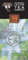 Original Ceylon Tea Co: Tea,green w jasmine 25 BAG