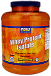 NOW: Whey Protein Isolates Toffe Caramel Fudge 5 lb