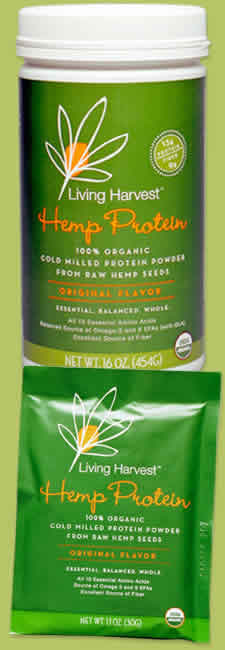 HEMP PROTEIN,OG,ORIG FLAV Case of 1 / 16 OZ from Living Harvest