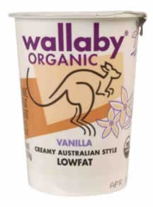 Wallaby Yogurt Company: Yogurt,og,lf,vanilla 6 OZ