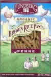 BRN RICE PASTA,OG,PENNE Case of 12 / 12 OZ from Lundberg Farms