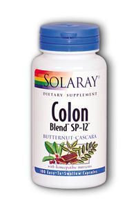 Solaray: Colon Blend SP-12 100ct