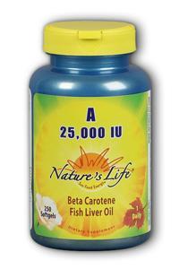 Natures Life: Vitamin A 25,000 IU 250 sg