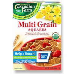 CEREAL,OG,MULTI-GRAIN SQ Case of 12 / 13 OZ from Cascadian Farm