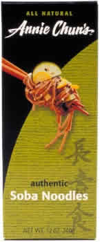 SOBA NOODLES Case of 6 / 12 OZ from Annie Chuns