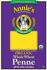 PASTA,OG,PENNE,WHL WHEAT Case of 12 / 16 OZ from Annies Homegrown