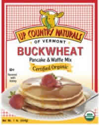 Pancake mix organic buckwheat & honey Case of 8 / 16 OZ from Maple Grove Farms