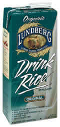 RICE DRINK,OG,ORIGINAL Case of 12 / 32 OZ from Lundberg Farms