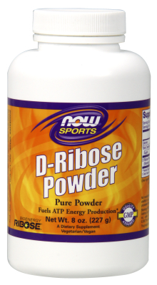 NOW: D-Ribose Pure Powder 8 oz.