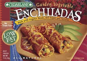 ENCHILADA,OG LF GARDEN Case of 12 / 9 OZ from Cedar Grove Cheese
