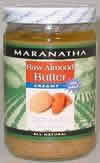 ALMOND BUTTER RAW NO/SALT - 12 / 16 OZ from Maranatha Natural Foods