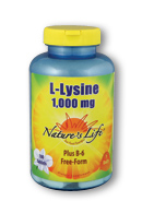 L-lysine 1000mg, 100ct