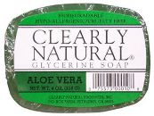 Soap,aloe vera Case of 1 / 4 OZ from Clearly Natural