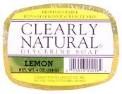 SOAP,LEMON Case of 1 / 4 OZ from Clearly Natural