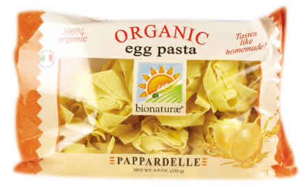 Bionaturae: Pasta,og,pappardelle,egg 8.8 OZ