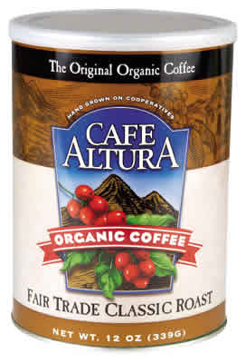 COFFEE,OG,FT,CLASSIC RST Case of 6 / 12 OZ from Cafe Altura