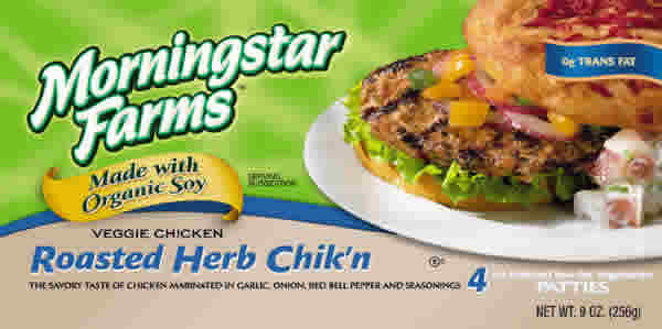 Chik'n,og,rst herb,veg Case of 12 / 9 OZ from MorningStar Farms