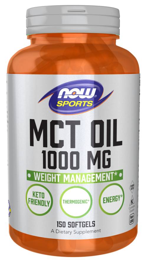 NOW: MCT OIL 1000mg 150 SOFTGELS