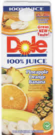 JUICE,ORNGE PINEAPL BAN Case of 8 / 64 OZ from DOLE