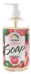 Rainbow Research: Soap,antibac,vanilla 16 OZ