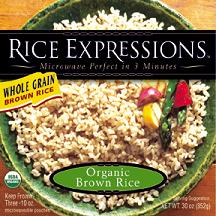 Rice,og,brown,microwave Case of 6 / 3 10 OZ from Rice Expressions
