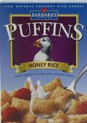Barbaras Bakery: Puffins honey rice 12 OZ