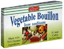 BOUILLON CUBES,LOW SODIUM