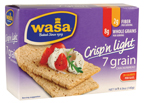 CRISP CRACKER,7 GRAIN,LGT Case of 10 / 4.9 OZ from Wasa Crispbread