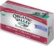 CREAM CHEESE,OG,BARS,PAST - 12 / 8 OZ from Organic Valley