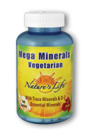 Vegetarian mega minerals, 100ct