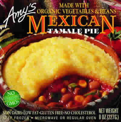 POT PIE ORGANIC MEXICAN TAMALE Case of 12 / 8 OZ from AMY'S