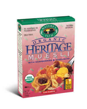 MUESLI,OG,HERITAGE Case of 12 / 12.35 OZ from Nature's Path