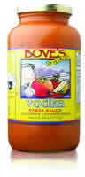 PASTA SAUCE,VODKA Case of 6 / 26 OZ from Boves Of Vermont