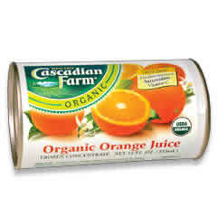 Frozen Juice,OG,ORANGE Case of 12 / 12 OZ from Cascadian Farm