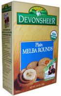 Melba rounds,og,plain Case of 12 / 5.25 OZ from Devonsheer