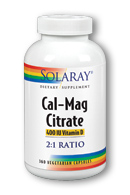 Cal-mag citrate with vitamin d, 360 vegetarian Capsules