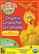 Ss grahams,og,apple cinn Case of 6 / 5.3 OZ from Earths Best (Hain)