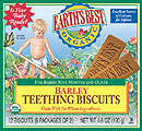 Teething biscuit,og,wh fr Case of 60 / 4.6 OZ from Earths Best (Hain)