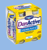 DANACTIVE,PROBIOTIC,ORIG Case of 6 / 4/3.3OZ from Dannon