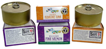 SALMON,CAN,PINK,WLD ALSKN Case of 12 / 7.5 OZ from EcoFish
