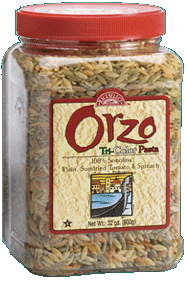 ORZO,TRI-COLOR Case of 4 / 32 OZ from Rice Select