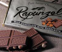 BAR,OG,MILK CHOC W/HZLNUT Case of 12 / 3 OZ from Rapunzel USA