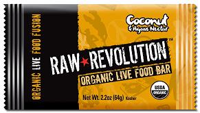 Raw Revolution: Bar,og,coconut & agave 2.2 OZ