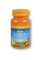 Beta carotene 25000 natural, 30ct 25000IU