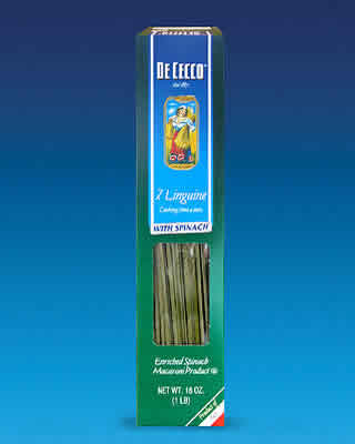 PASTA,LINGUINE/SPINACH - 20 / 16 OZ from De Cecco Pasta