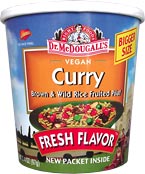 Big soup cup,curry brn rc Case of 6 / 3.4 OZ from Doctor McDougalls Right Foods