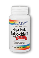 Mega multi antioxidant with very berry, 60 capsules