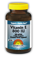 Vitamin E 800 IU 100ct from Natures Life